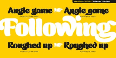 Gorgonzo by Typogama — Display Font — thumbnail 7
