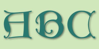 GOTHIC INITIALS by Gerald Gallo Fonts — Blackletter Font — thumbnail 9