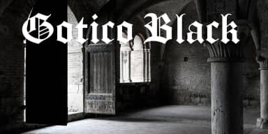 Gotico Black by FontHaus — Blackletter Font — thumbnail 1