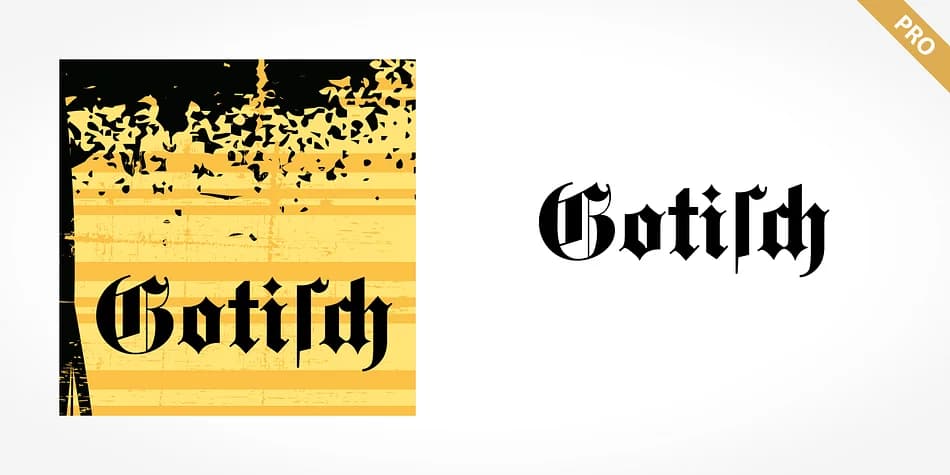 Gotisch Pro by SoftMaker — Blackletter Font