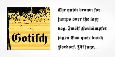 Gotisch Pro by SoftMaker — Blackletter Font — thumbnail 4