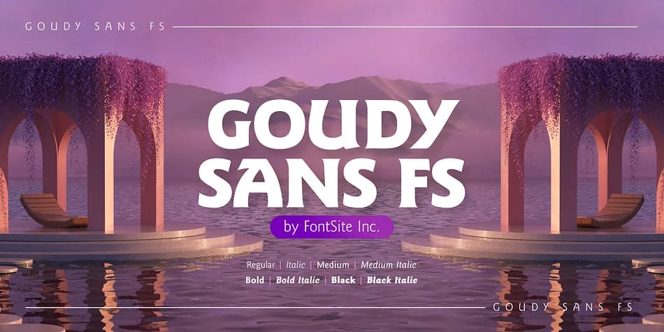 Goudy Sans FS by FontSite Inc. — Decorative Font