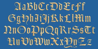Goudy Text CT by CastleType — Blackletter Font — thumbnail 3