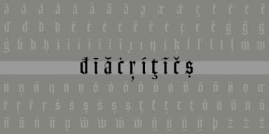 Goudy Text CT by CastleType — Blackletter Font — thumbnail 4