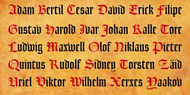 Goudy Text CT by CastleType — Blackletter Font — thumbnail 5