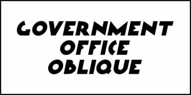 GOVERNMENT OFFICE JNL by Jeff Levine Fonts — Decorative Font — thumbnail 4