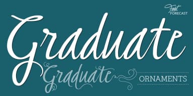 Graduate by Fontforecast — Dingbats Font — thumbnail 1