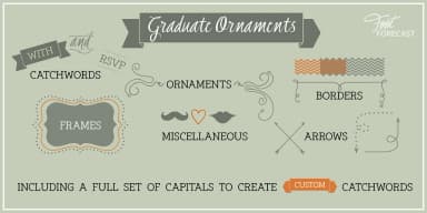 Graduate by Fontforecast — Dingbats Font — thumbnail 7