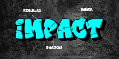GRAFFIX IMPACT by Cikareotype Studio — Decorative Font — thumbnail 4