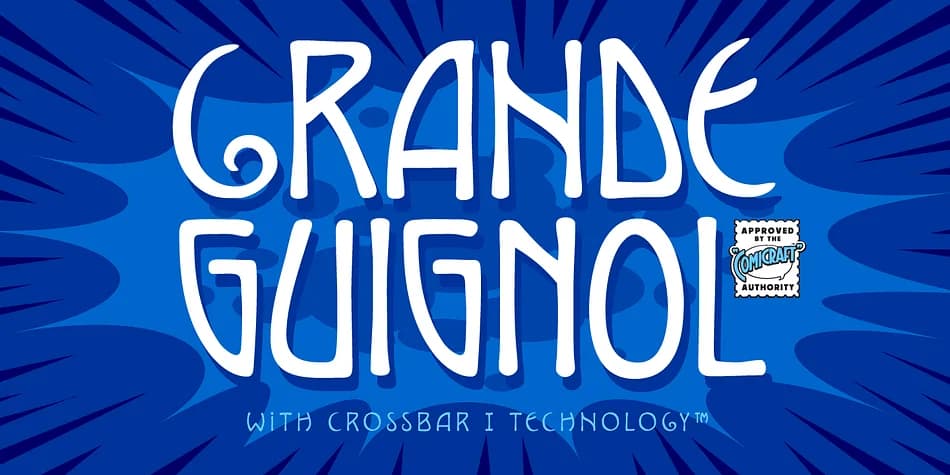 Grande Guignol by Comicraft — Decorative Font