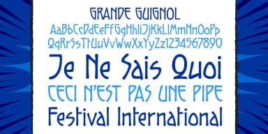 Grande Guignol by Comicraft — Decorative Font — thumbnail 2