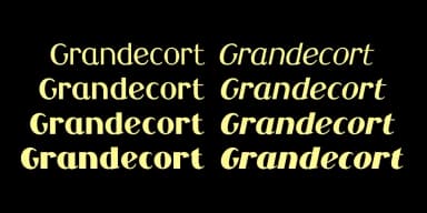 Grandecort by Ingrimayne Type — Decorative Font — thumbnail 3