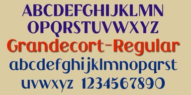 Grandecort by Ingrimayne Type — Decorative Font — thumbnail 5