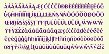 Grandecort by Ingrimayne Type — Decorative Font — thumbnail 9