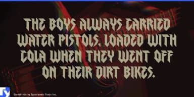 GRAVEBLADE by Typodermic Fonts Inc. — Blackletter Font — thumbnail 4