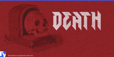 GRAVEBLADE by Typodermic Fonts Inc. — Blackletter Font — thumbnail 6