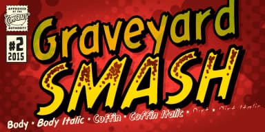 Graveyard Smash by Comicraft — Decorative Font — thumbnail 1