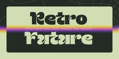 Gravity Shift by Gleb Guralnyk — Decorative Font — thumbnail 4