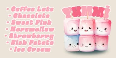 Greasy Bubble Font by madeDeduk — Decorative Font — thumbnail 10