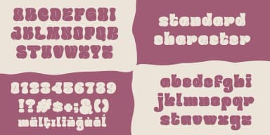 Greasy Bubble Font by madeDeduk — Decorative Font — thumbnail 4