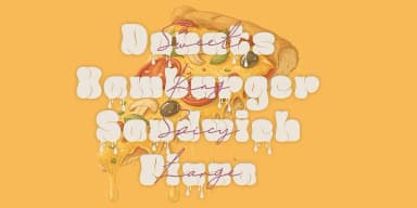 Greasy Bubble Font by madeDeduk — Decorative Font — thumbnail 5