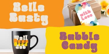 Greasy Bubble Font by madeDeduk — Decorative Font — thumbnail 9