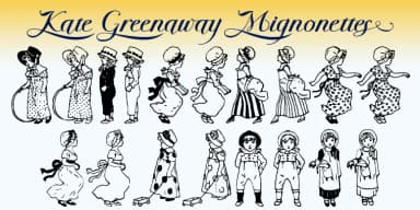 Greenaway Mignonettes by Wiescher-Design — Dingbats Font — thumbnail 3