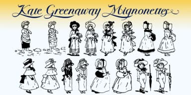 Greenaway Mignonettes by Wiescher-Design — Dingbats Font — thumbnail 4