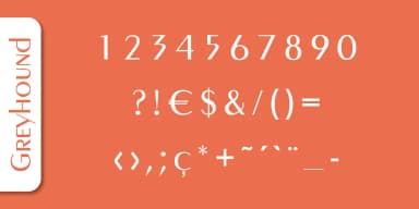 Greyhound by SoftMaker — Decorative Font — thumbnail 4