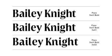 Griggs Flare by Seniors Studio — Decorative Font — thumbnail 6