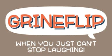 GRINEFLIP by Pizzadude.dk — Decorative Font — thumbnail 1