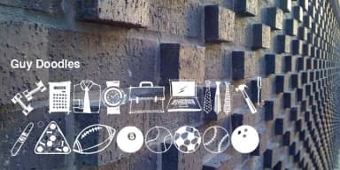 Guy Doodles by Outside the Line — Dingbats Font — thumbnail 1