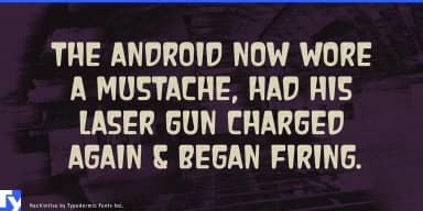 HACHIMITSU by Typodermic Fonts Inc. — Decorative Font — thumbnail 4