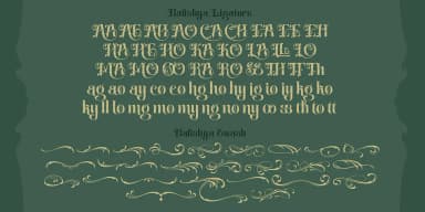 Hafishya by TypeClassHeroes — Decorative Font — thumbnail 10