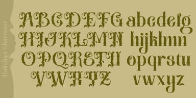 Hafishya by TypeClassHeroes — Decorative Font — thumbnail 3