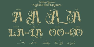 Hafishya by TypeClassHeroes — Decorative Font — thumbnail 4