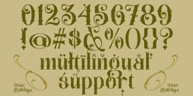 Hafishya by TypeClassHeroes — Decorative Font — thumbnail 6