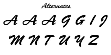 Hamburger by FontMesa — Script Handwritten Font — thumbnail 9