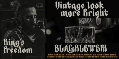 HammerGod by TypeClassHeroes — Blackletter Font — thumbnail 10