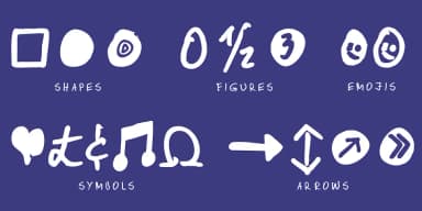 Hand Of Evouli by Typo Graphic Design — Dingbats Font — thumbnail 4