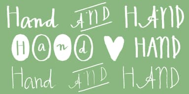 Hand of Hannah by Typo Graphic Design — Dingbats Font — thumbnail 4