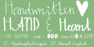 Hand of Hannah by Typo Graphic Design — Dingbats Font — thumbnail 5