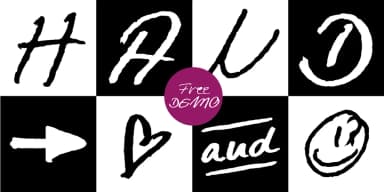 Hand Writing of Janina by Typo Graphic Design — Dingbats Font — thumbnail 8