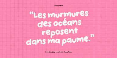 Handpicked Seashells by type peace — Decorative Font — thumbnail 5