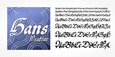 Hans Fraktur Pro by SoftMaker — Blackletter Font — thumbnail 5