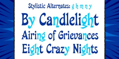 Happy Holidays by Comicraft — Decorative Font — thumbnail 3