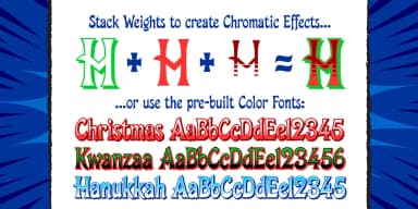 Happy Holidays by Comicraft — Decorative Font — thumbnail 4