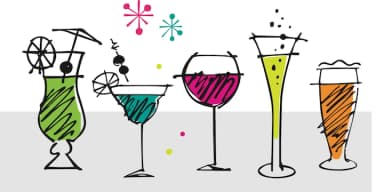 Happy Hour Doodles by Outside the Line — Dingbats Font — thumbnail 2