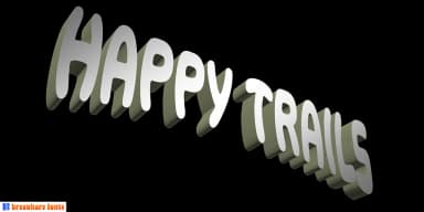 Happy Trails by Breauhare Fonts — Decorative Font — thumbnail 2