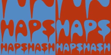 HAPSHASH by K-Type — Decorative Font — thumbnail 2